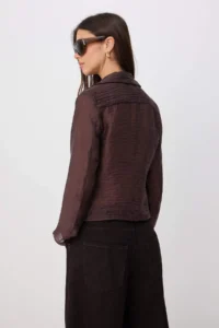 TRENDYOLMİLLA Brown  Jacket - Image 4