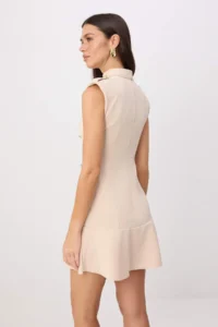 TRENDYOLMİLLA Stone Accessory Detailed Short / Mini Weaving Dress - Image 4