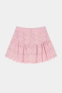 TRENDYOLMİLLA Dusty ROSE Inside OF shorts Mini embroidery Skirt - Image 6