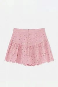TRENDYOLMİLLA Dusty ROSE Inside OF shorts Mini embroidery Skirt - Image 9