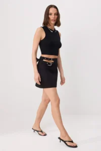 TRENDYOLMİLLA Black Skirt