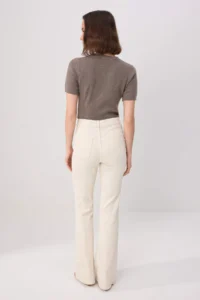 TRENDYOLMİLLA Ecru  High Waist Flare jeans - Image 5