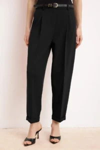 TRENDYOLMİLLA Black Pants - Image 3