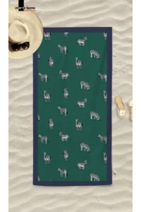 Marte Home Zebra Beach Towel - Image 3