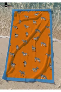 Marte Home Zebra Beach Towel