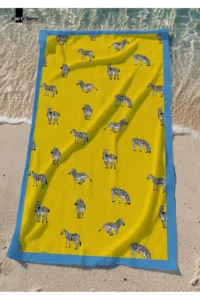 Marte Home Zebra Beach Towel