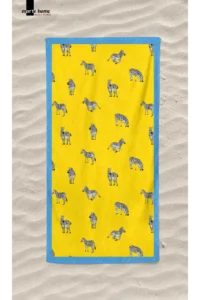 Marte Home Zebra Beach Towel - Image 3