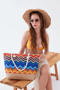 MENUSE ÇANTA Women Omuz Beach Bag - Image 4