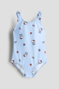 H&M Printed and Node Detailed Swimsuit