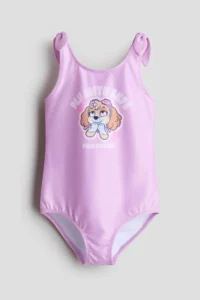 H&M Printed and Node Detailed Swimsuit