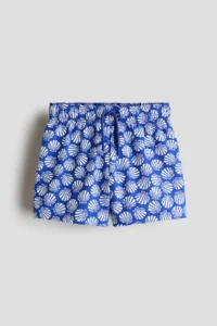 H&M Patterned seersucker Shorts Swimsuit
