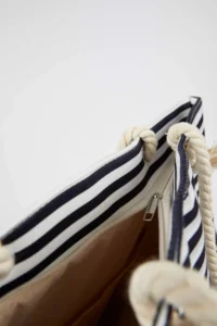 DeFacto X7823 Navy Blue Women Beach Bag - Image 5