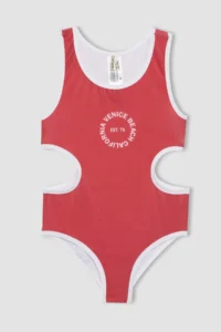 DeFacto Girls' Printed Mayokini