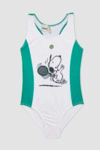 DeFacto Snoopy Swimsuit Girls'