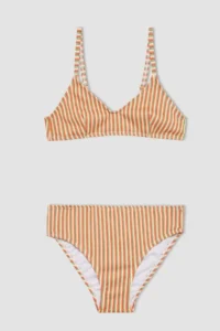 DeFacto Striped Bikini Set Girls'