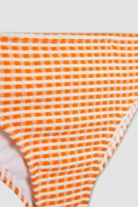 DeFacto Girls' Checkered Bikini Set - Image 5