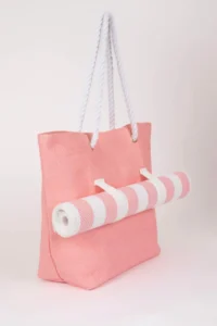 DeFacto Women Wicker Beach Bag - Image 2