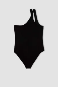 DeFacto Girls' Tek Omuzlu Swimsuit - Image 3
