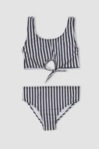 DeFacto Girls' Striped Bikini Set