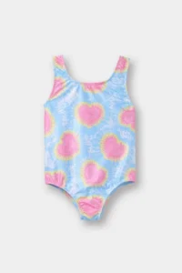 DeFacto Heart Patterned Swimsuit Baby Girl - Image 2