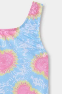 DeFacto Heart Patterned Swimsuit Baby Girl - Image 3