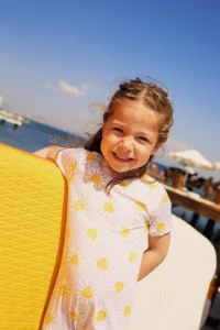 DeFacto flower patterned Swimsuit Baby Girl