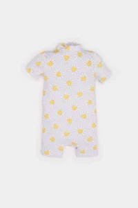 DeFacto flower patterned Swimsuit Baby Girl - Image 2