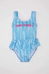 DeFacto Patterned Swimsuit Baby Girl