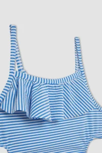 DeFacto Girls' Striped Swimsuit - Image 2