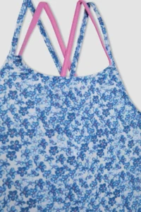 DeFacto Girls' Patterned Swimsuit - Image 2