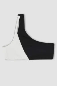 DeFacto Girls' Tek Omuzlu Bikini Set - Image 2