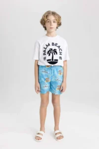 DeFacto Snoopy Swim Shorts Boys' - Image 2