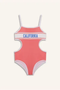 DeFacto Printed Swimsuit Girls'