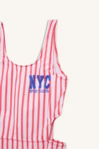 DeFacto Striped Swimsuit Girls' - Image 2
