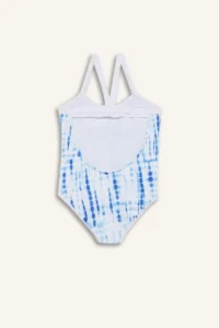 DeFacto Batik Patterned Swimsuit Girls' - Image 3