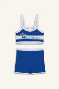 DeFacto Printed OF shorts Bikini Set Girls'