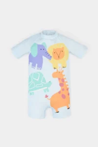DeFacto Patterned Swimsuit Baby Size