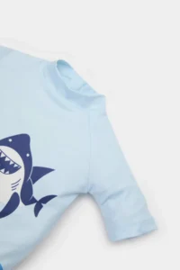 DeFacto Shark Patterned Swimsuit Baby Size - Image 2