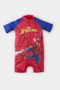 DeFacto Marvel Spiderman Swimsuit Baby Size