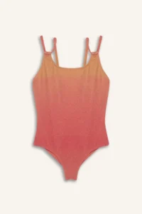 DeFacto gradient Printed Swimsuit Girls'