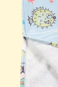 HAMUR Boy's Hooded Beach Towel Poncho Towel Swimmer Sea Pool Bathrobe Baby Bath Towel Dragon - Image 9