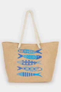 DeFacto Women Beach Wicker Bag - Image 2