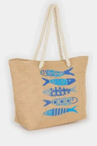 DeFacto Women Beach Wicker Bag - Image 3