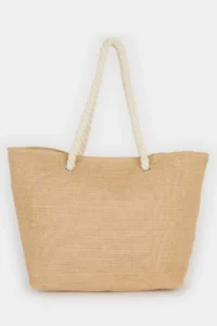 DeFacto Women Beach Wicker Bag - Image 6