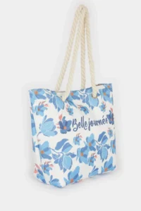 DeFacto Women Wicker Beach Bag - Image 2