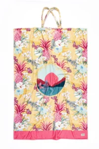 HAMUR Beach Bag Beach Towel 100x150 Cm Tropical