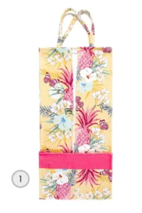 HAMUR Beach Bag Beach Towel 100x150 Cm Tropical - Image 4