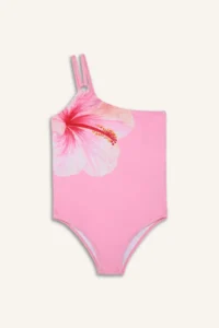 DeFacto Floral Swimsuit Girls'