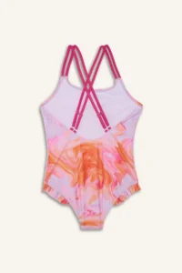 DeFacto Batik Swimsuit Girls' - Image 3
