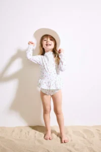 DeFacto Floral Swimsuit Baby Girl - Image 2